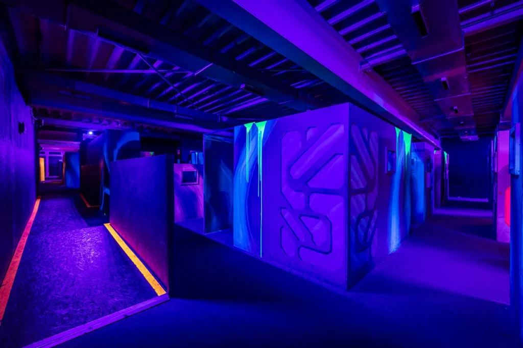 Duesseldorf Lasertag gang in der LaserZone