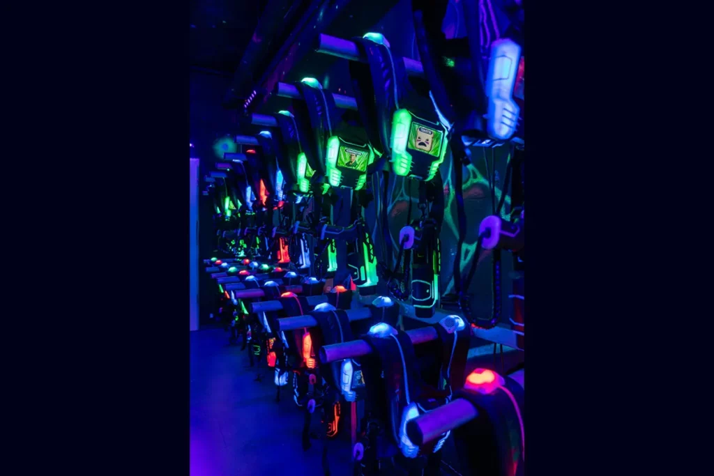 Duisburg Lasertag westen in der LaserZone spielbereit