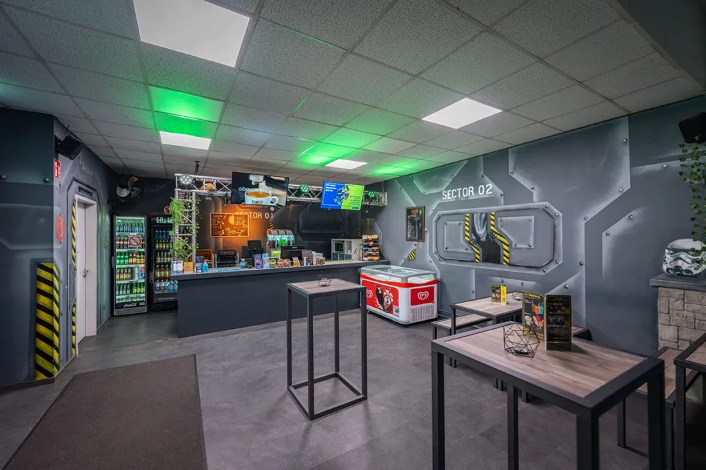 DuisburgLaserZone Theke