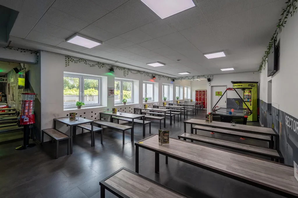 Duisburg Lasertag chill bereich in der LaserZone