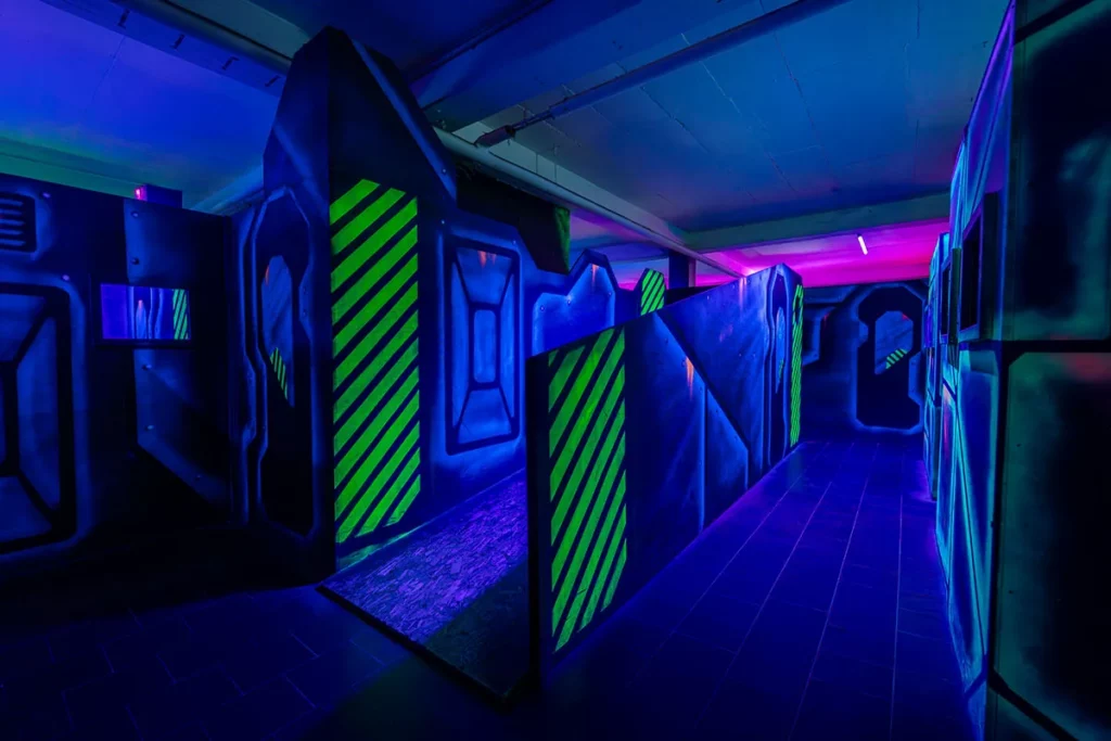 Duisburg Lasertag arena aufgang in der LaserZone