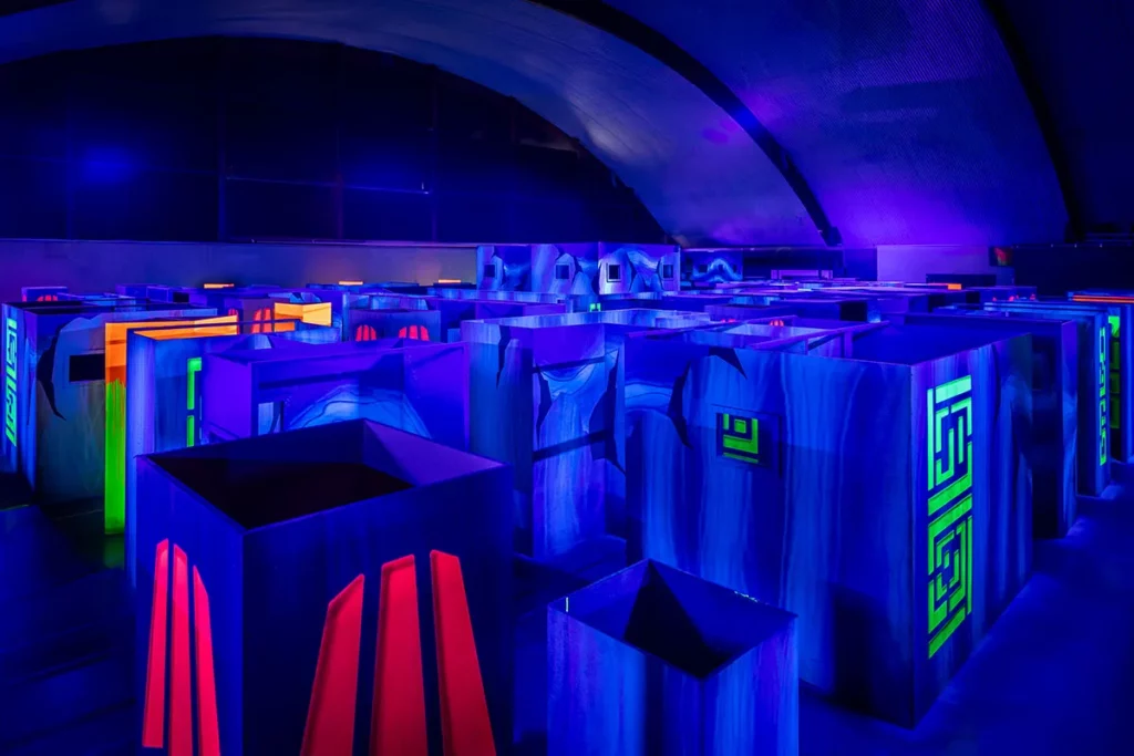 Essen kray lasertag in der LaserZone lasertag arena