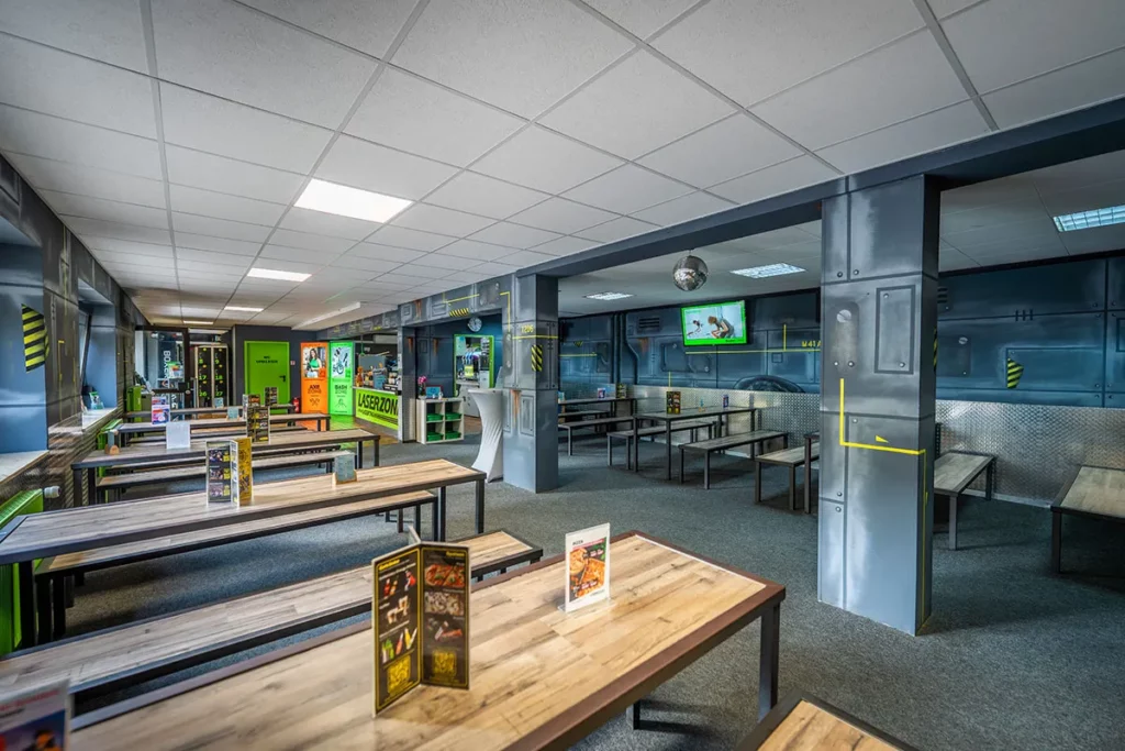 kiel lasertag arena ansicht chill bereich