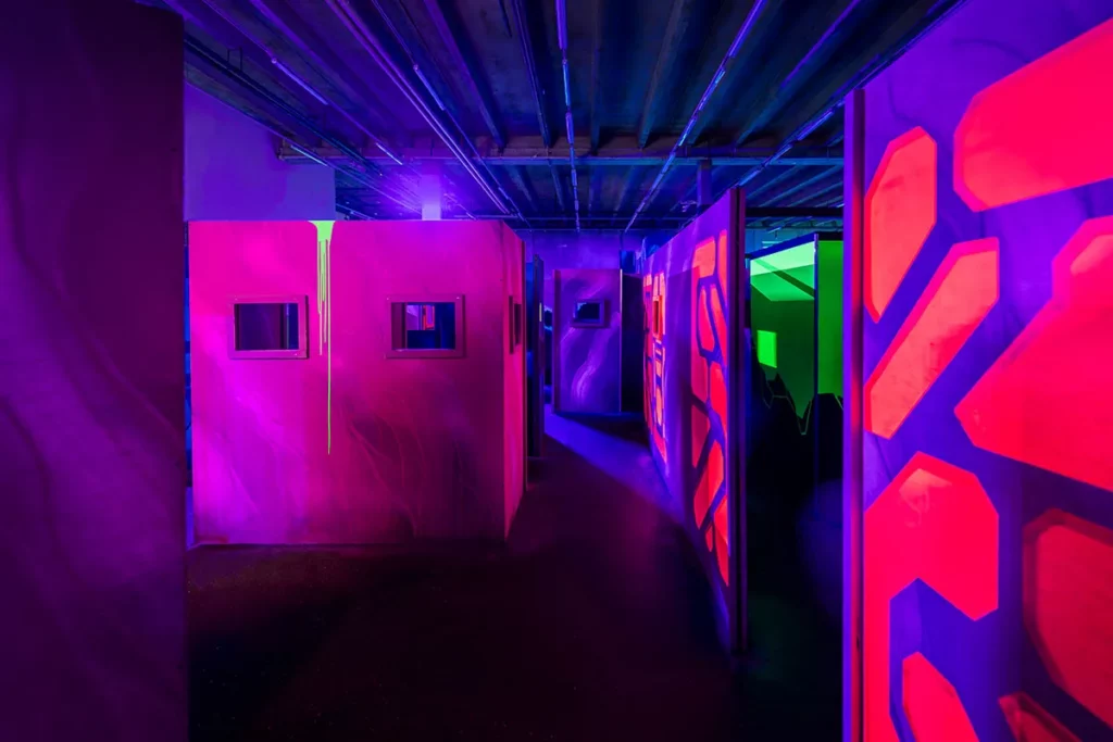 kiel lasertag arena bilder gaenge